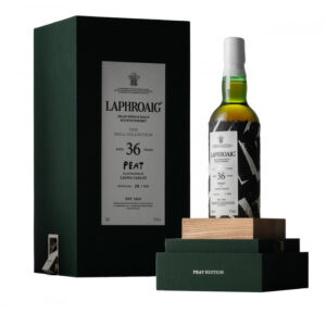 Laphroaig 36 Year Old The Wall Collection – Peat | Limited 200 Bottle Release | Hand Painted | Islay Single Malt | 70cl